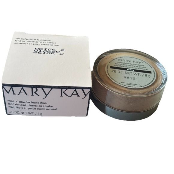 NEW - Mary Kay .28oz Mineral Powder 016889 Foundation Beige 2 - Picture 5 of 5